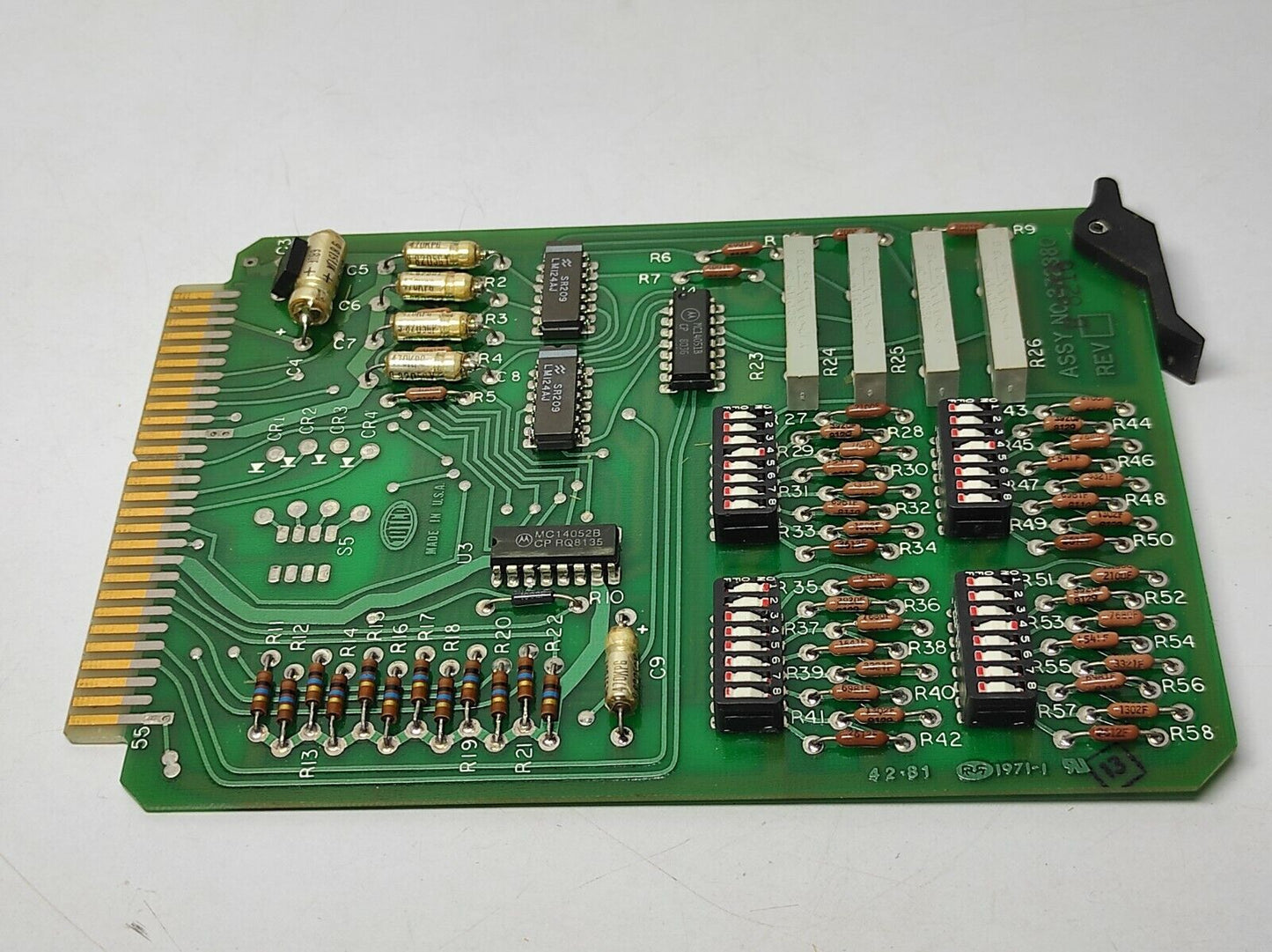 Totco Electric Mun System 272380102 Analog Input Card Assy 272380 Rev B FAB 2723