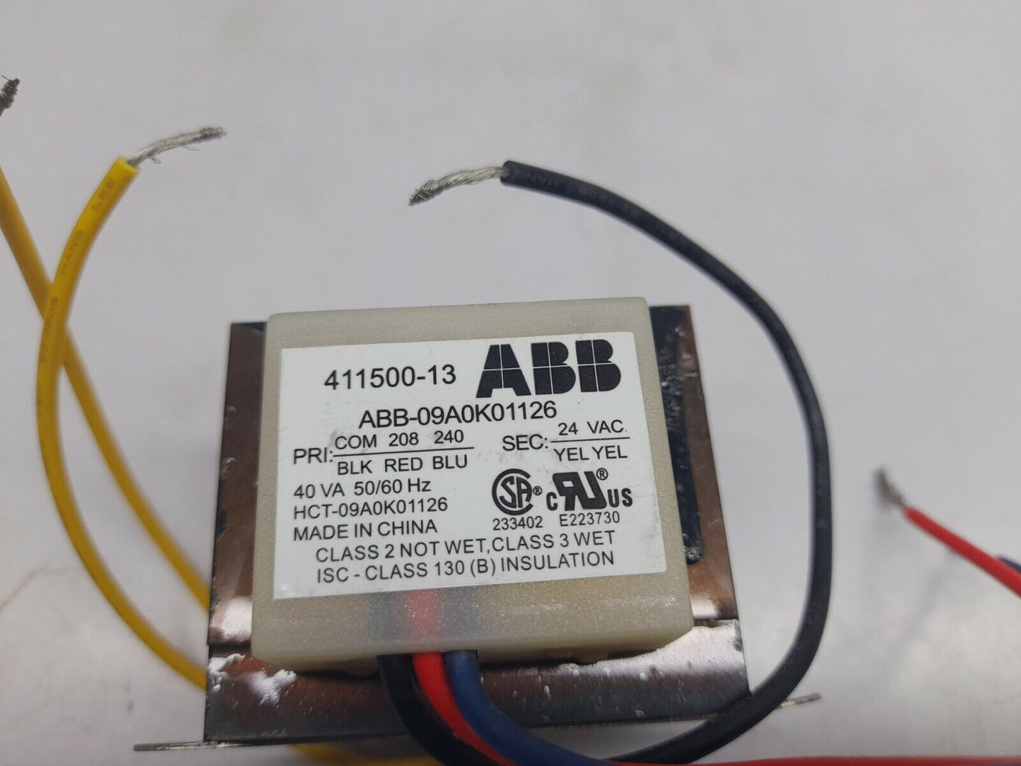 ABB ABB-09A0K01126 Transformer Hobart 00-411500-00013