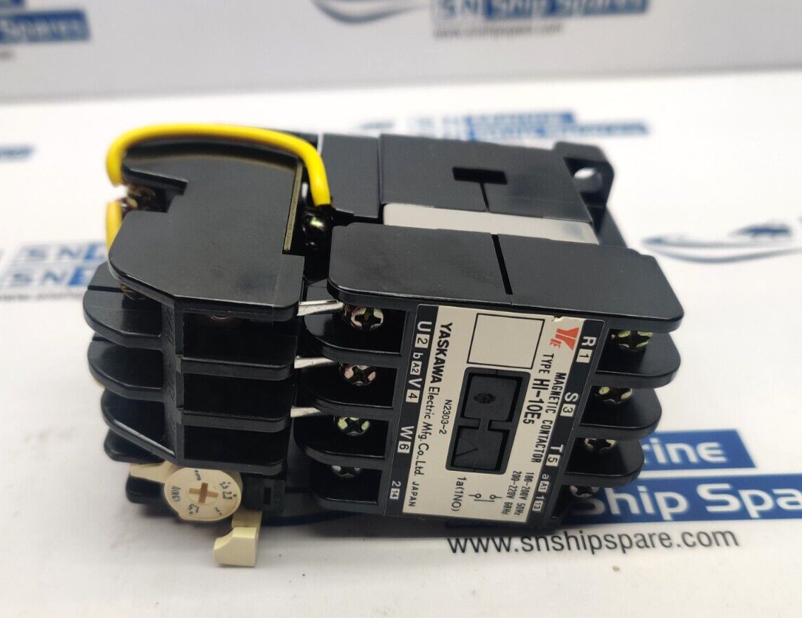 Yaskawa Electric HI-10E5 Magnetic Contactor 180-200V 50Hz 200-220V 60Hz 1a(1NO)