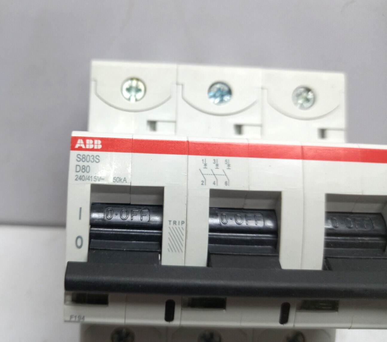 ABB 2CCS863001R0801 High Performance MCB S803S-D80