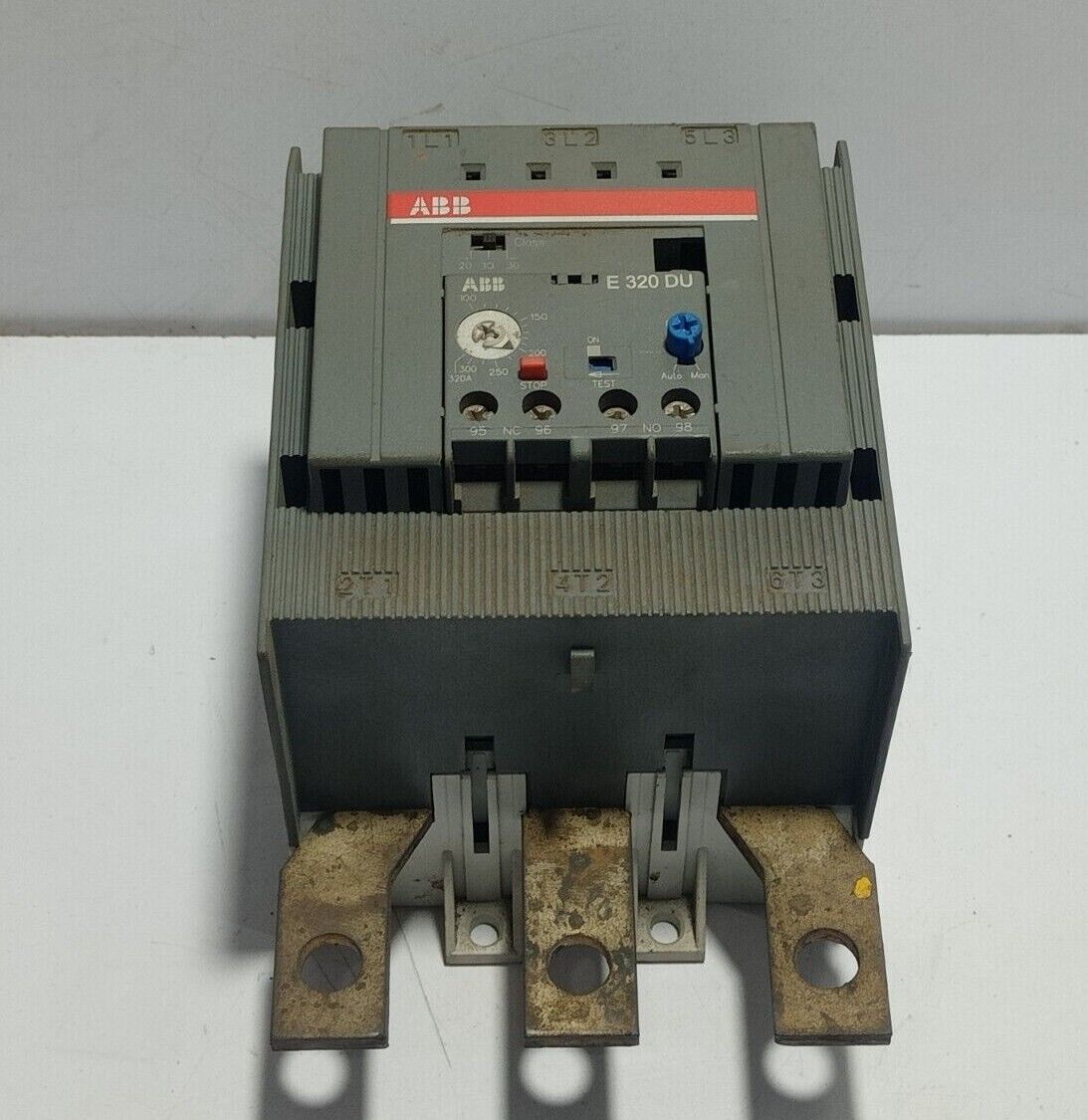 ABB E 320 DU Overload Relay 100-320A Ith 6A E320DU