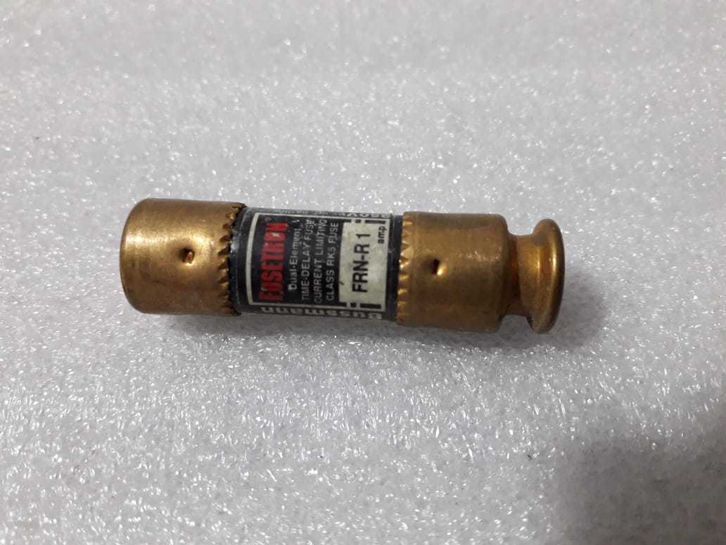 10 Pcs Lot Sale Bussmann Fusetron FRN-R-1 Amp 250v Time Delay Fuse Dual Element