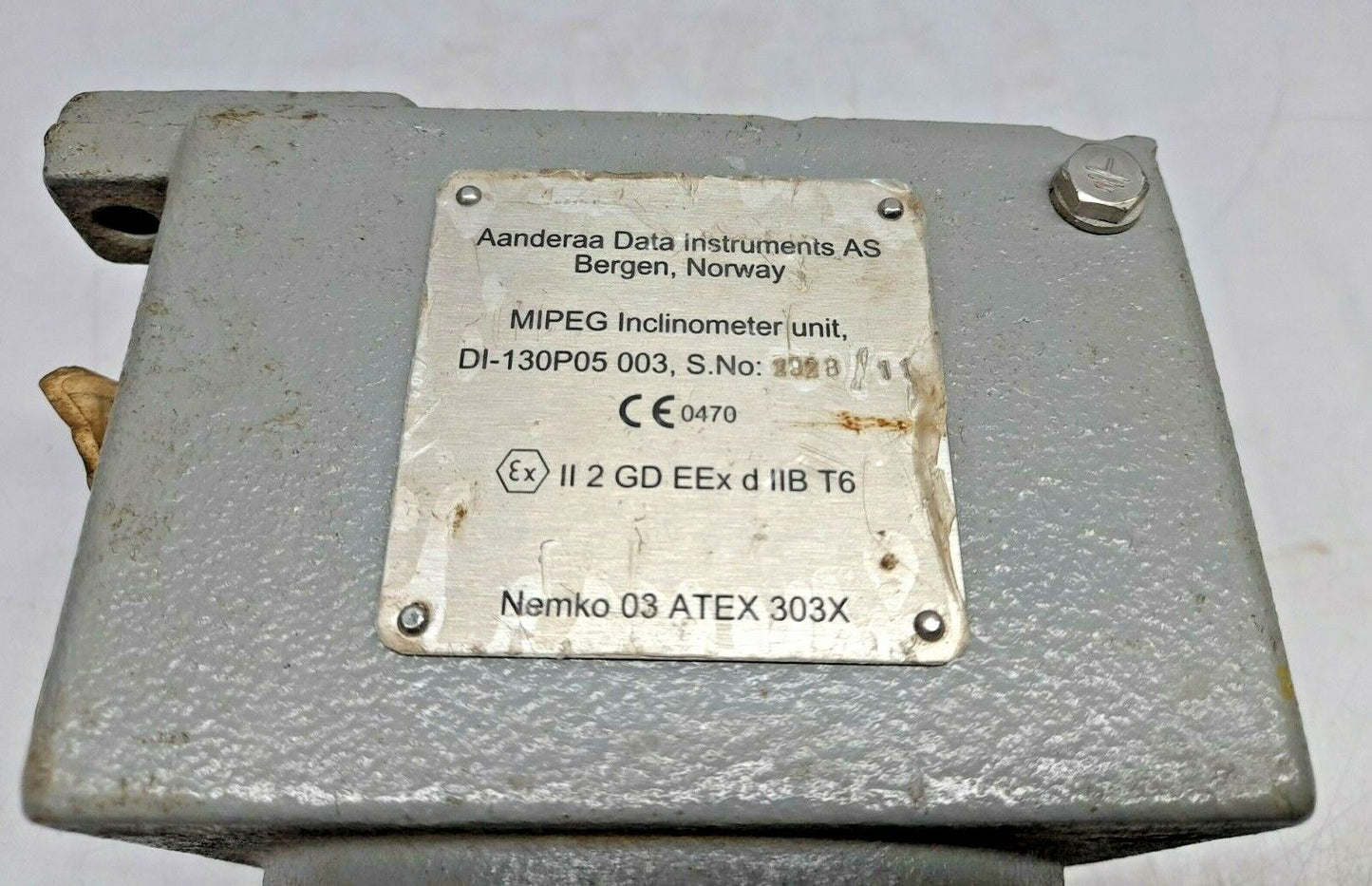 Aanderaa Data Instruments MIPEG DI-130P05 003 Boom Angle Sensor