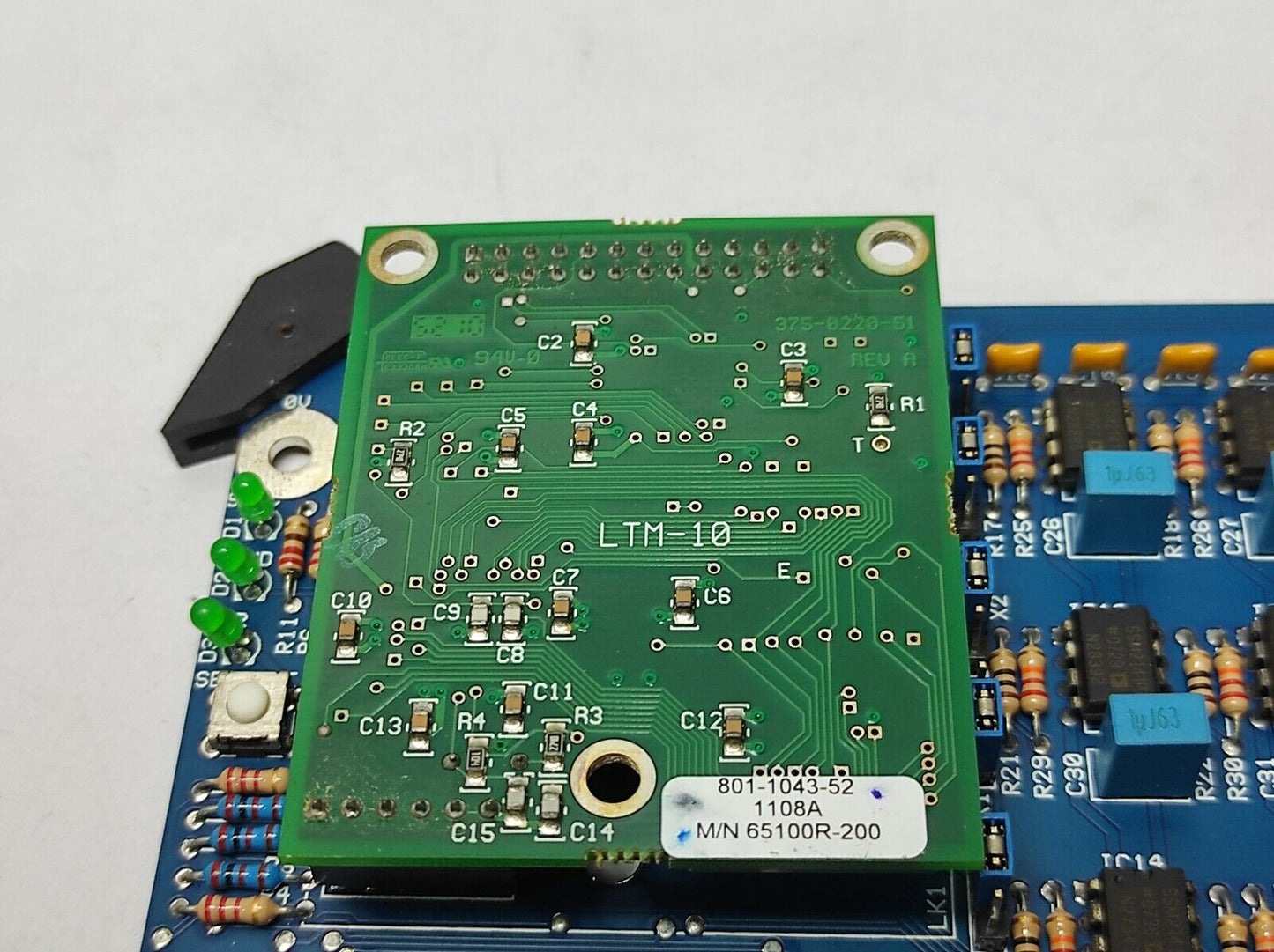 Spector Lumenex 0B101/01/3/03 Issue 3 ACE Output Card LTM-10 375-0220-51 Rev A