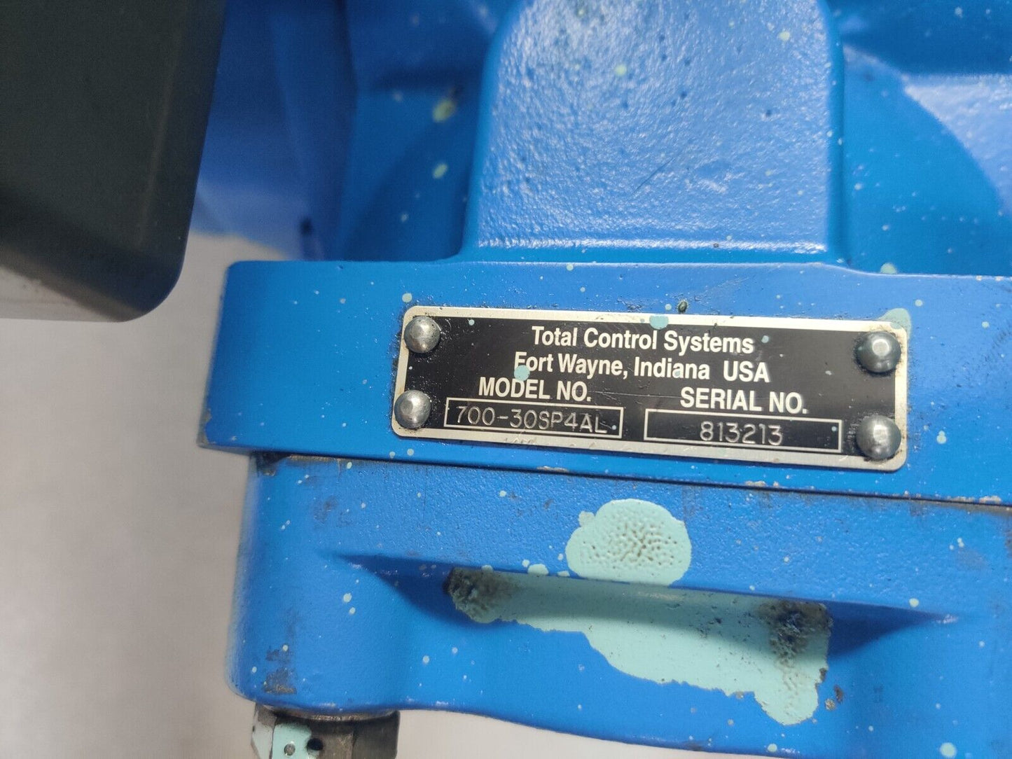 Total Control Systems 700-30SP4AL Flowmeter 70030SP4AL Vender-Root 0788700-092