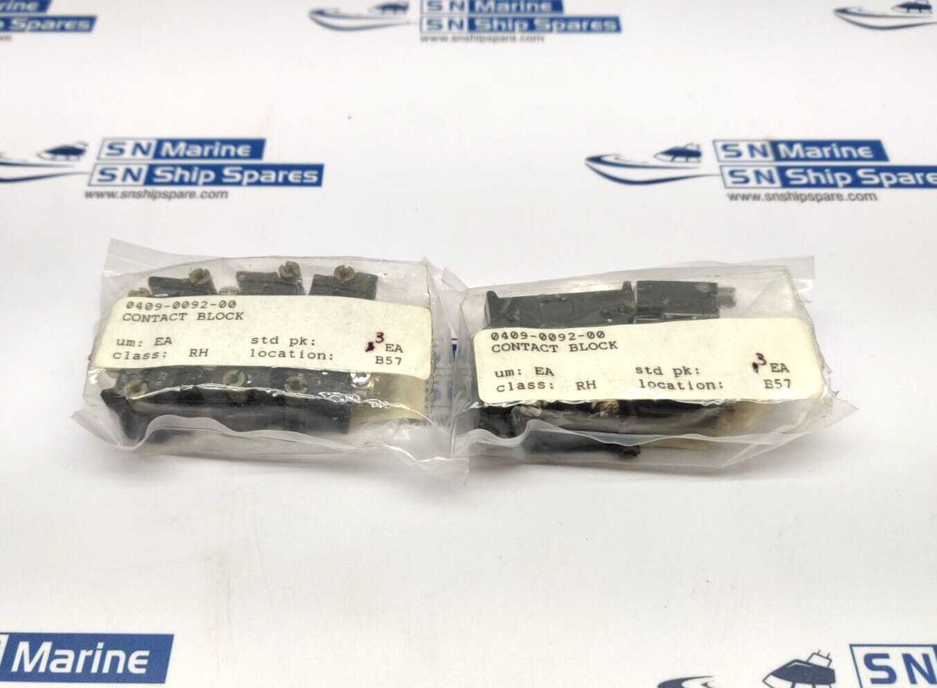 0409-0092-00 Contact Block Class: RH 3Pcs In Lot