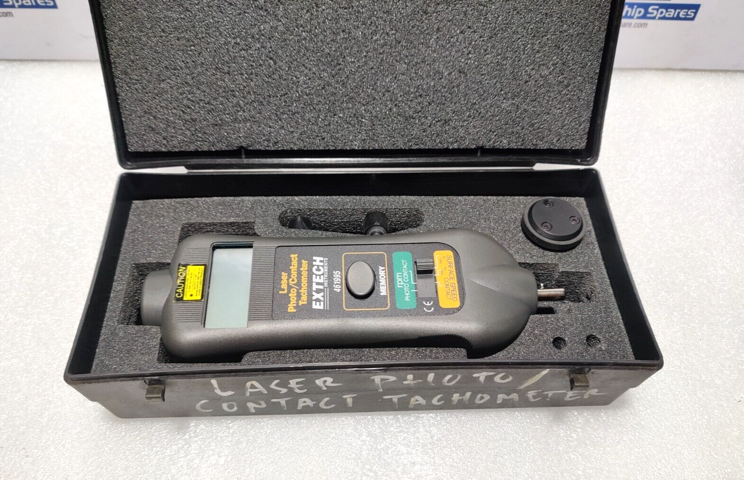 Extech 461995 Laser Photo/ Contact Tachometer
