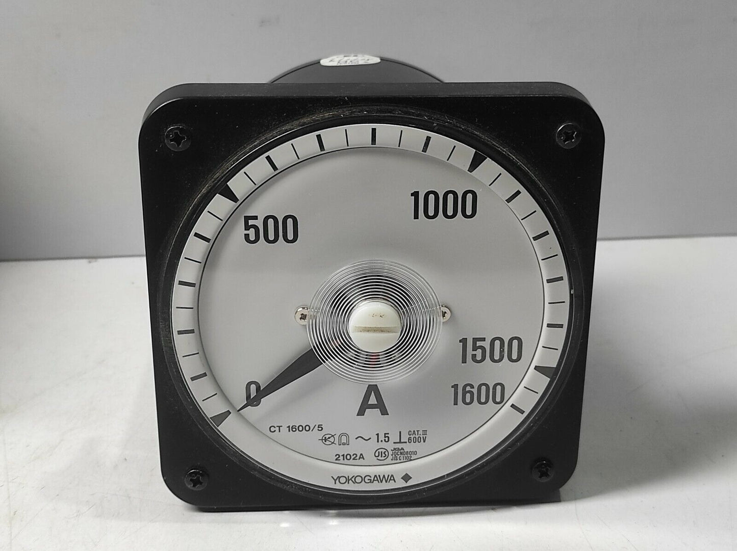 Yokogawa 2102A30 0-1600A Ammeter 2102a 2102A30 –A42-N-L-BL FS 5A 84JA04386