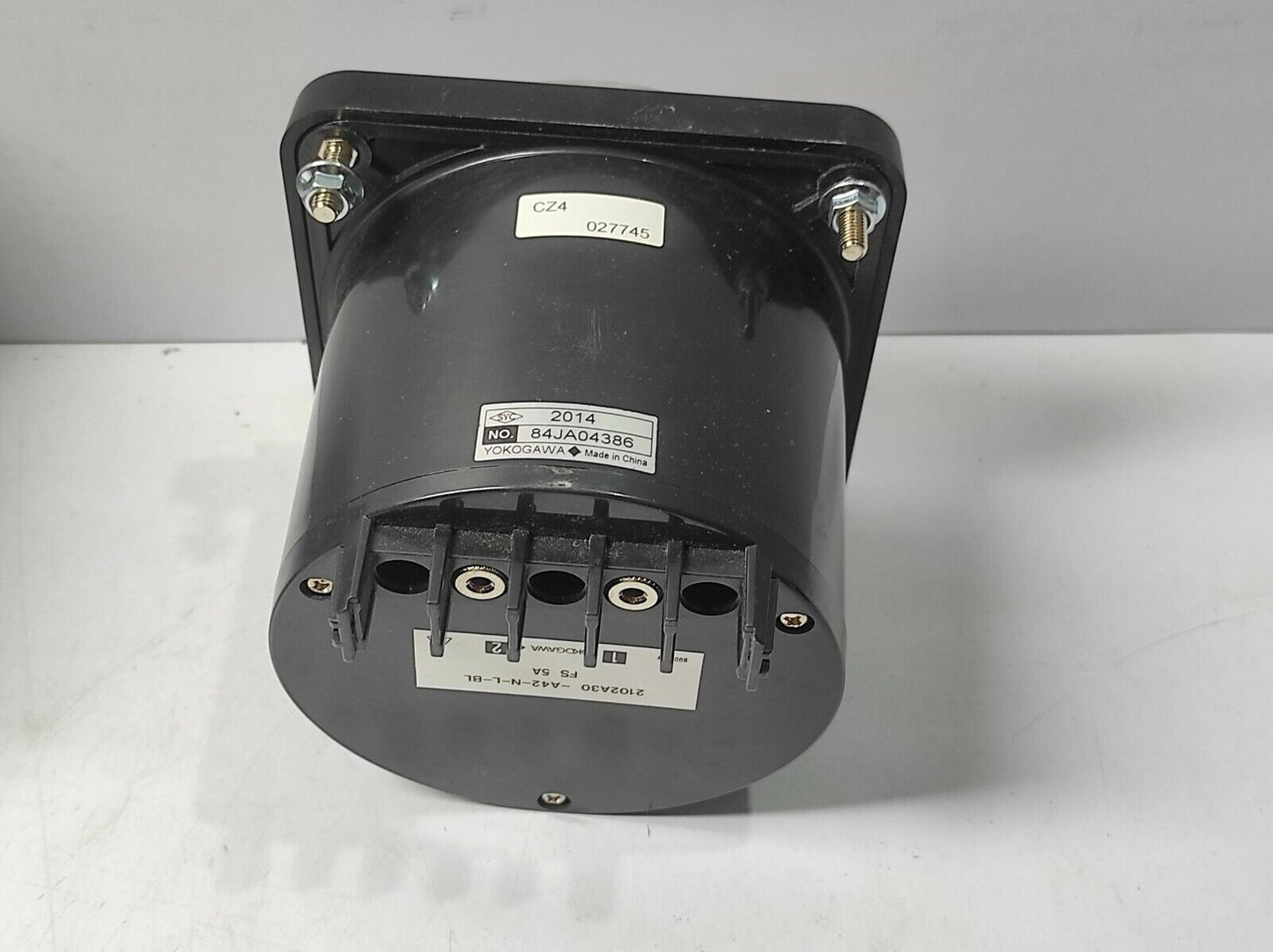 Yokogawa 2102A30 0-1600A Ammeter 2102a 2102A30 –A42-N-L-BL FS 5A 84JA04386