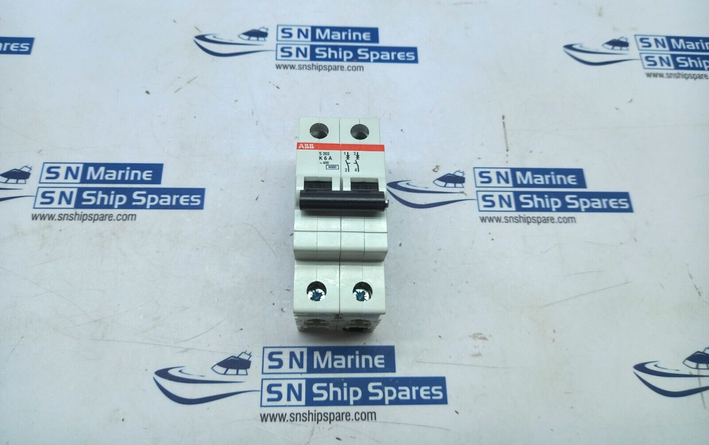 ABB S202K6A Minature Circuit Breaker 6A Rail Mount S272K6A