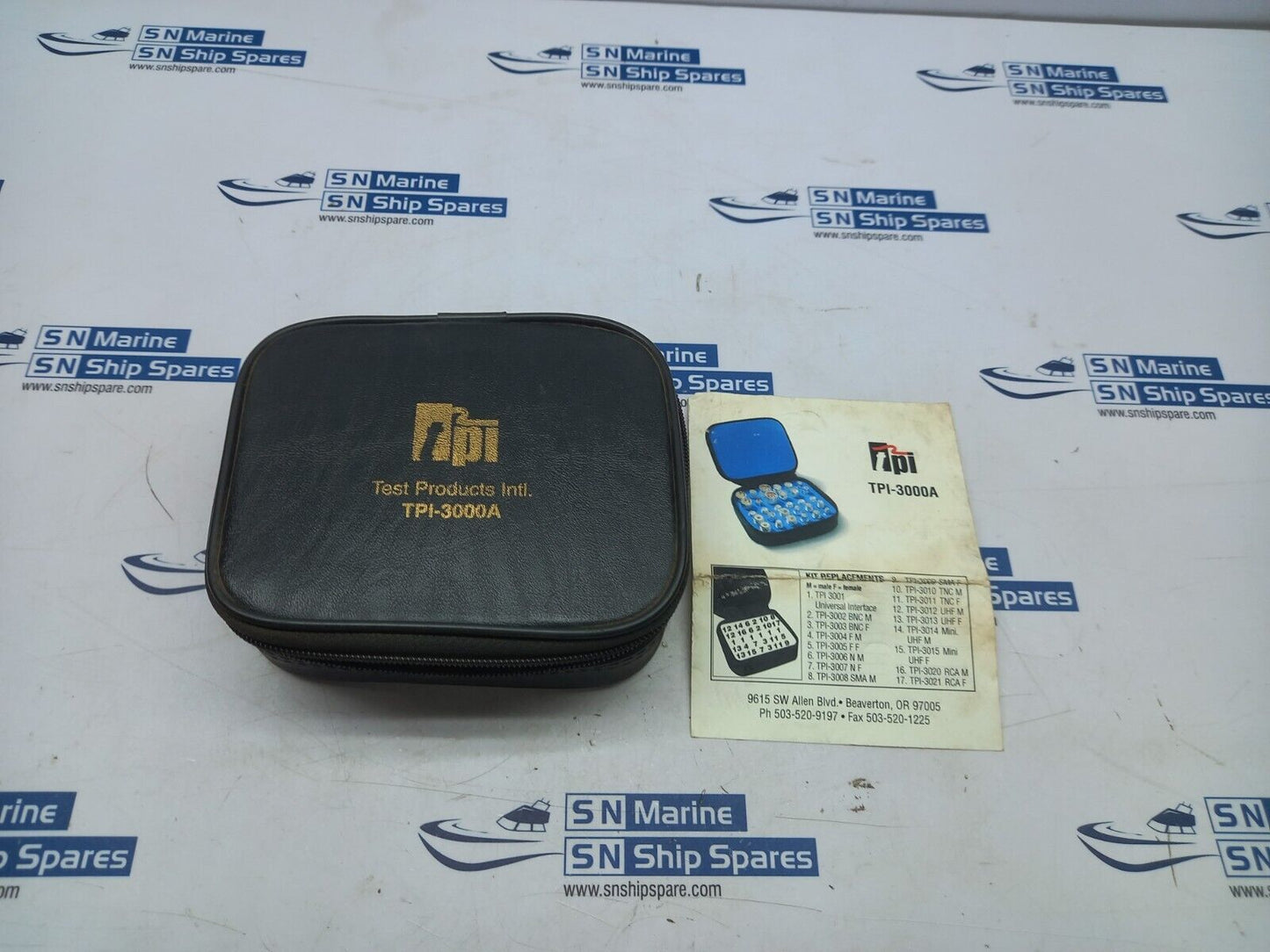 TPI TPI-3000A Coax Adapter Kit Incomplete Kit