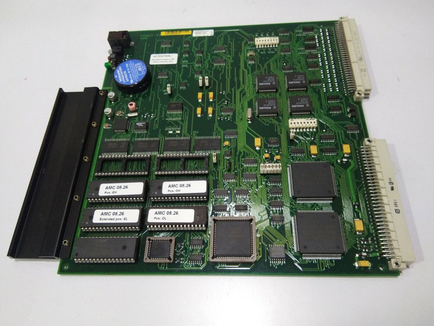 ZENITEL AMC 1009201000 PCB VERSION 0826 ACM PROCESSSORCARD STENTO ASA AMC-9201