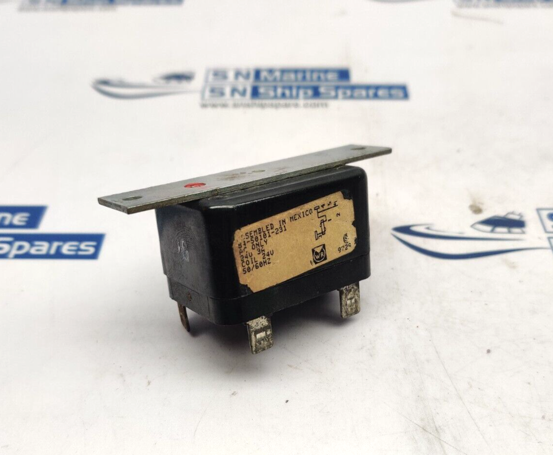 White Rodgers 84-50101-231 Fan Relay 24Vac 3A 24V 50/60Hz