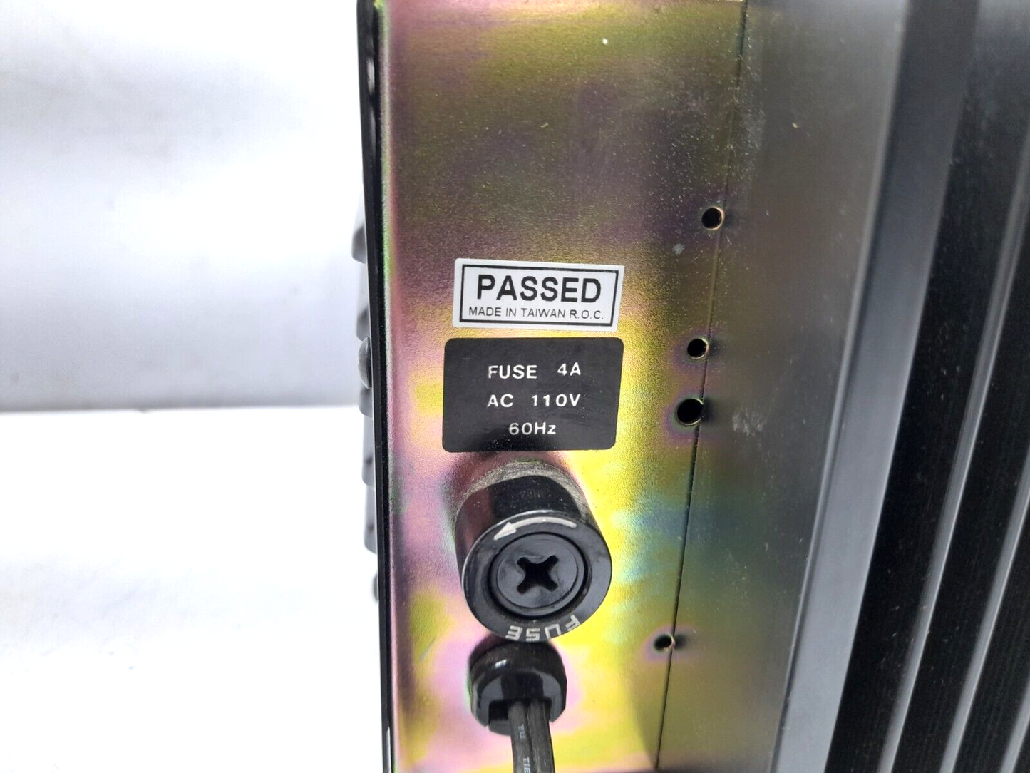 Zurich RPS-1012A Regulated DC Power Supply In 110V Out 13.8V 10A Rated 12A Max