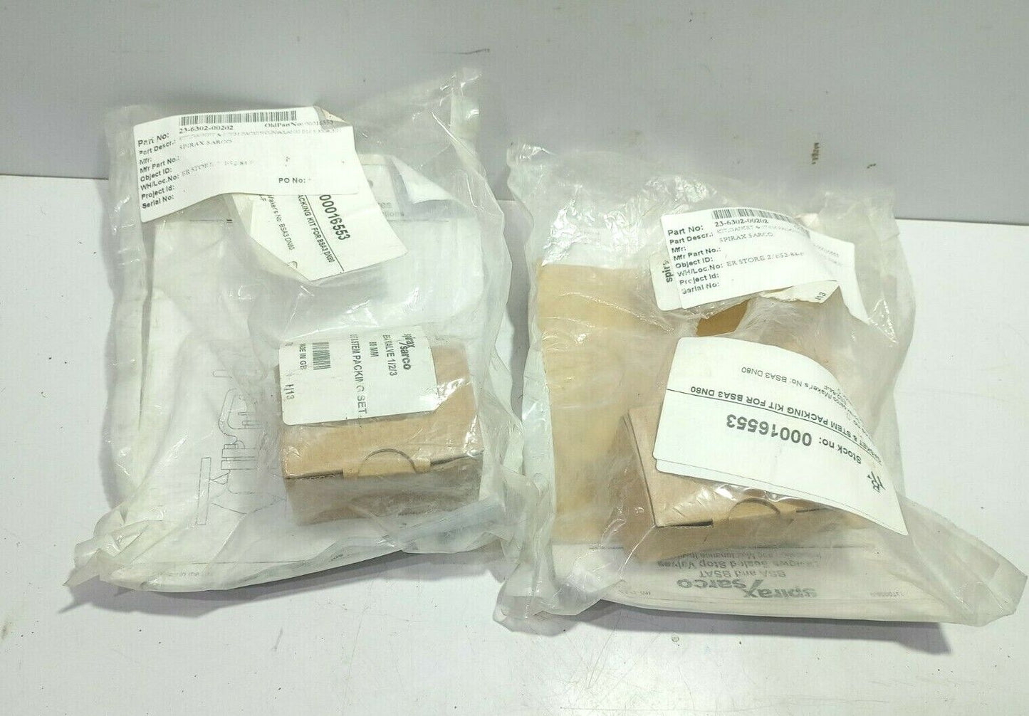 Spirax Sarco BSA3 DN80 Gasket & Stem Packing Kit 80MM