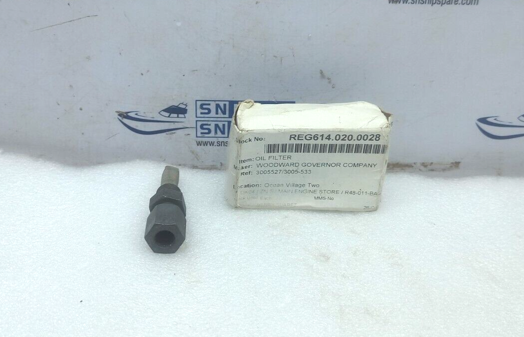 Woodward Governor 3005527/3005-533 Oil Filter