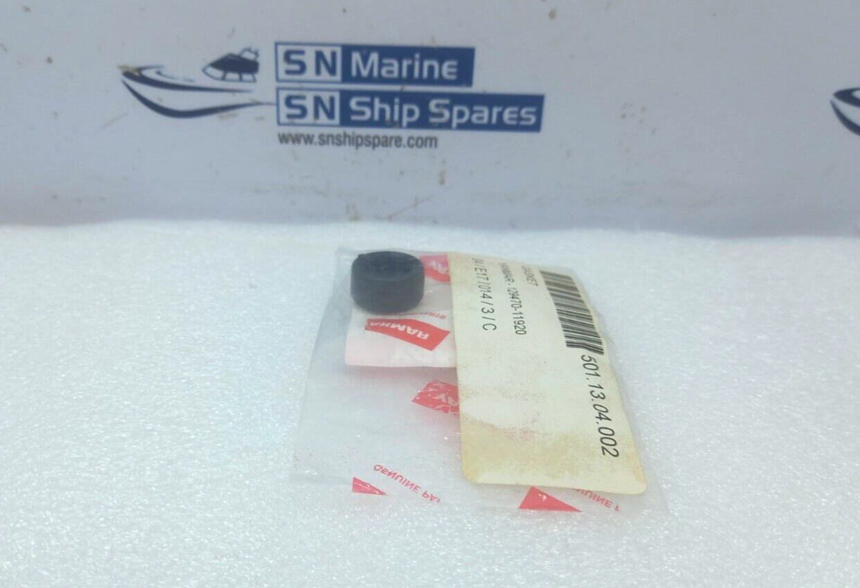 Yanmar Genuine Part 129470-11920 Gasket 201 4JHLTE-K 4PCs In Lot