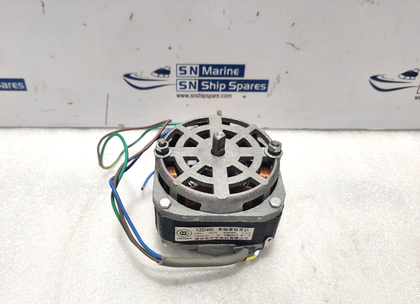 YZD48L Single Shaft Pump Motor 220V 50Hz 60W/8W 1300r/min
