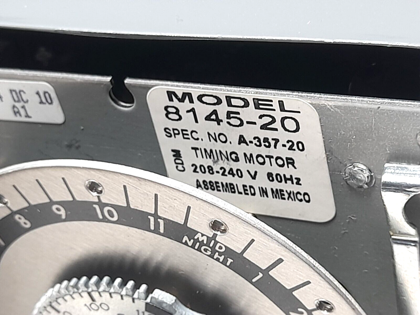 Paragon 686608004840 D-Frost -O-Matic Time Control 8145-20 Defrost Control A-357
