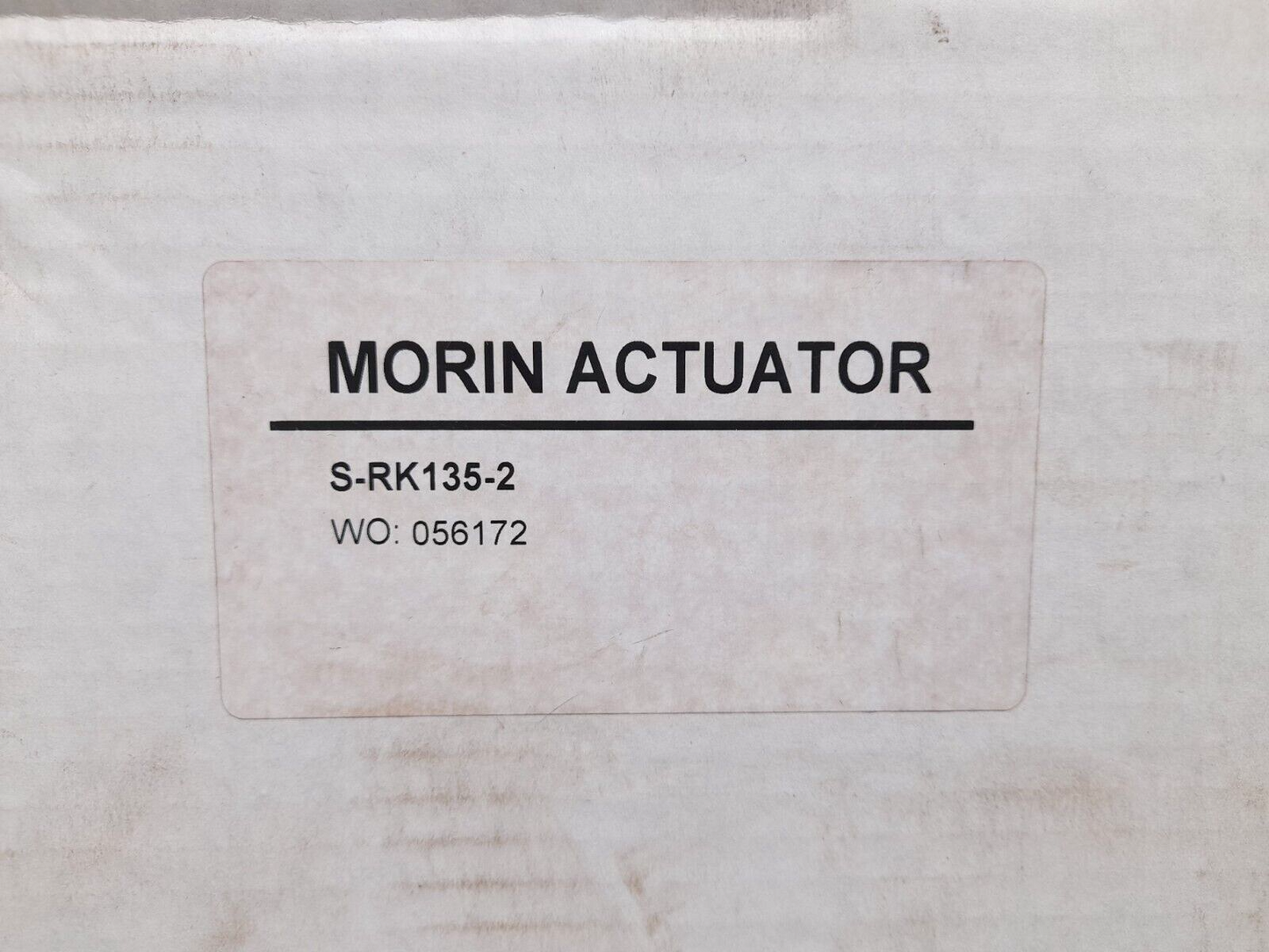 Tyco Morin Actuator S-RK135-2 Seal And Bushing Repair Kit SRK1352