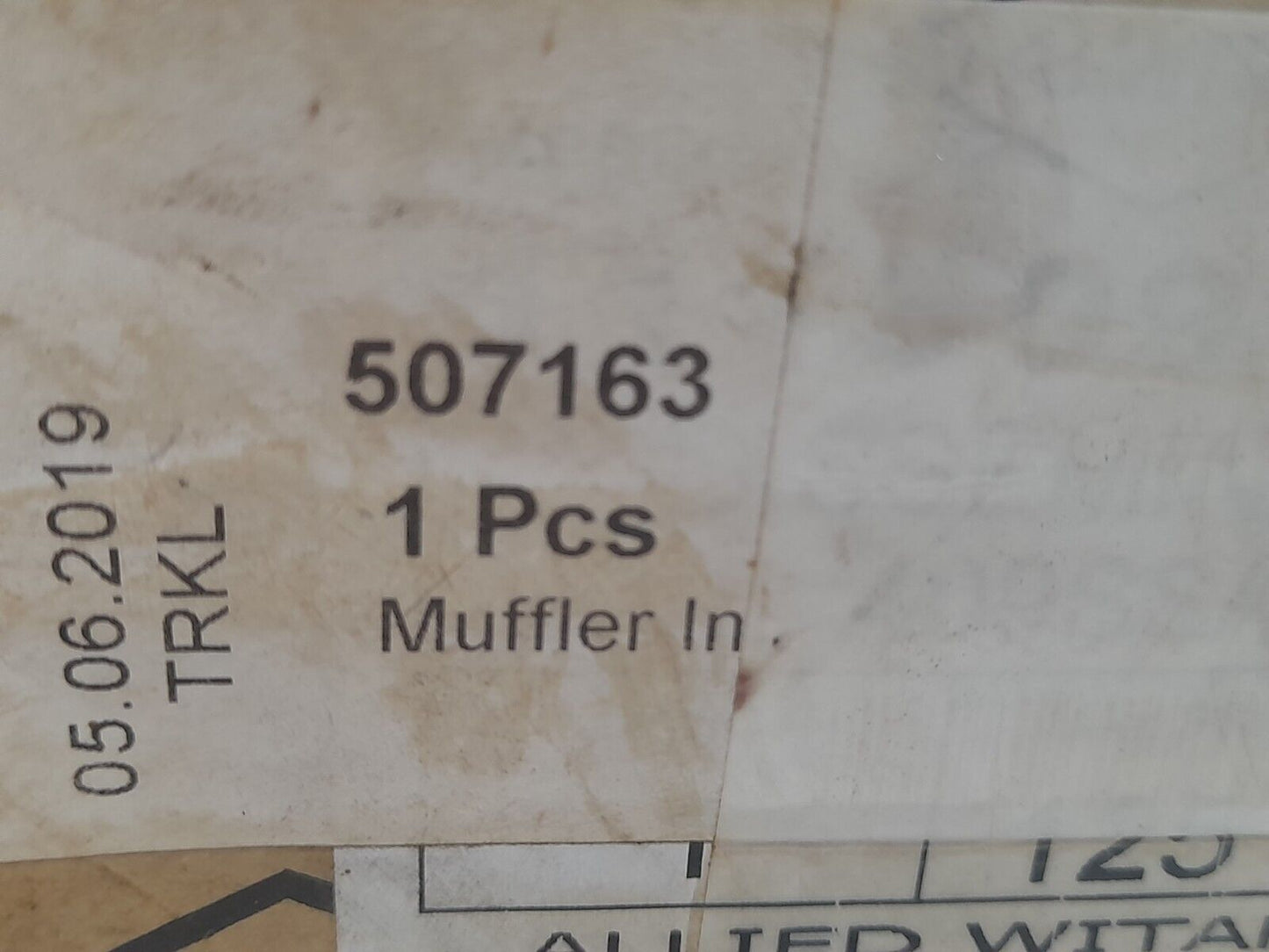 Tamrotor TMC 507163 Muffler inlays A550/A700