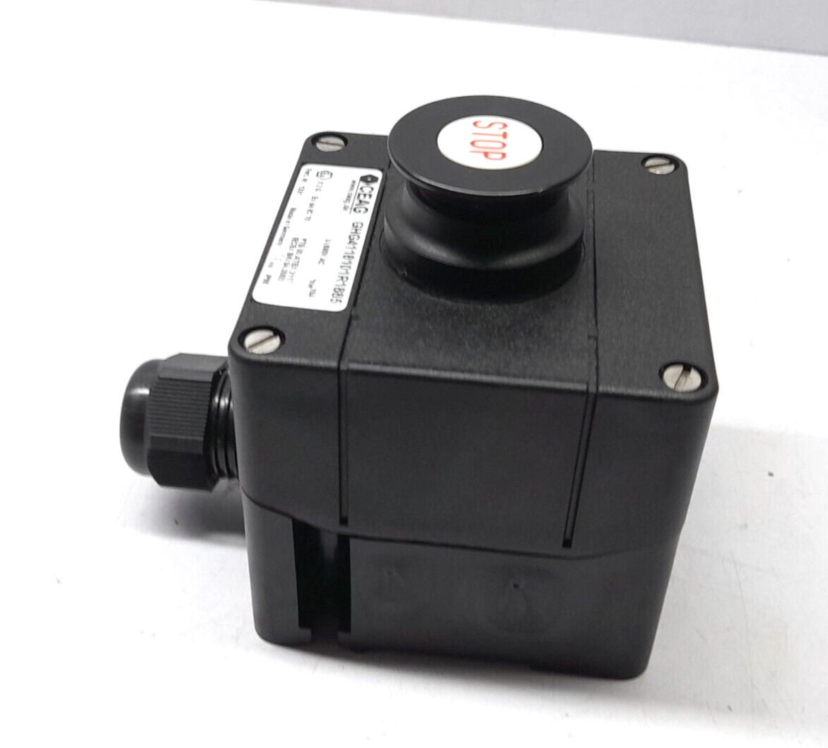 CEAG GHG4118101R1885 Emergency Stop Push Button Ui 690VAC Ithe 16A