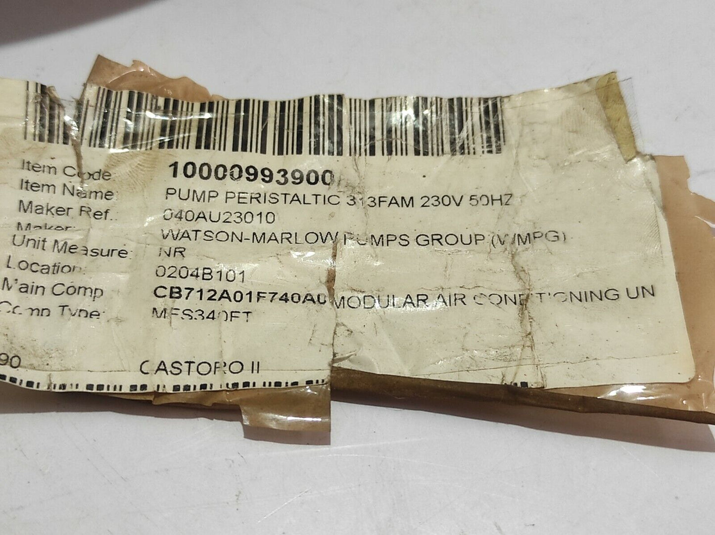 Watson Marlow Alitea 5IK40GN-CT Induction Motor 5IK40GNCT