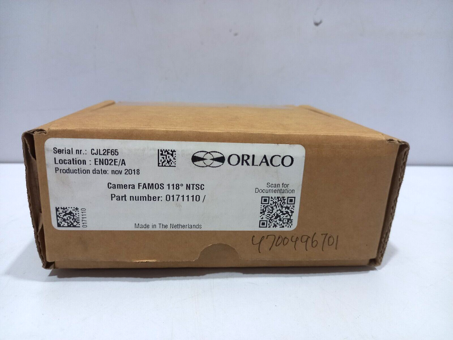 Orlaco 0171110 Camera FAMOS 118◦ NTSC