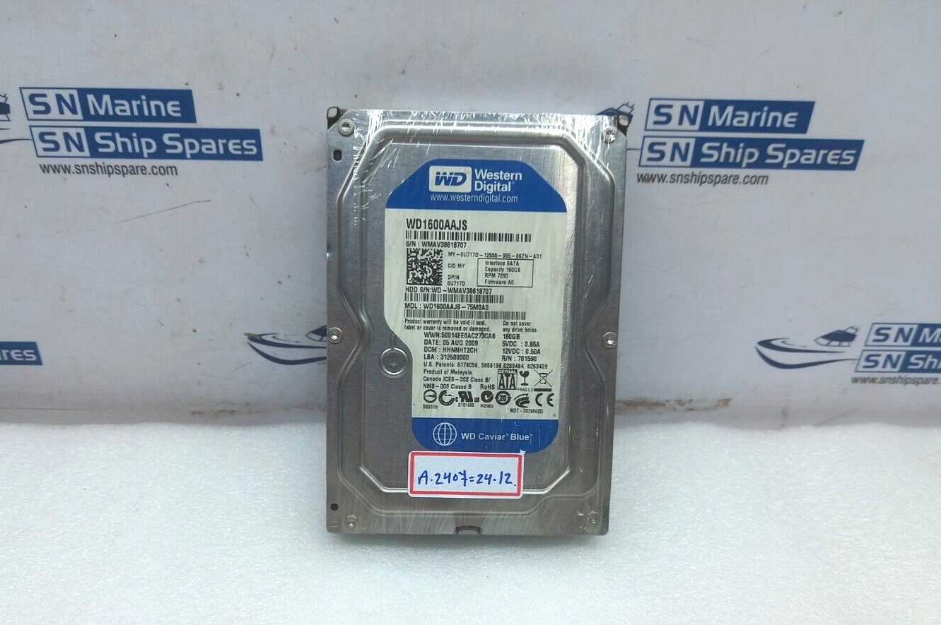 Western Digital WD1600AAJS Sata Hard Drive