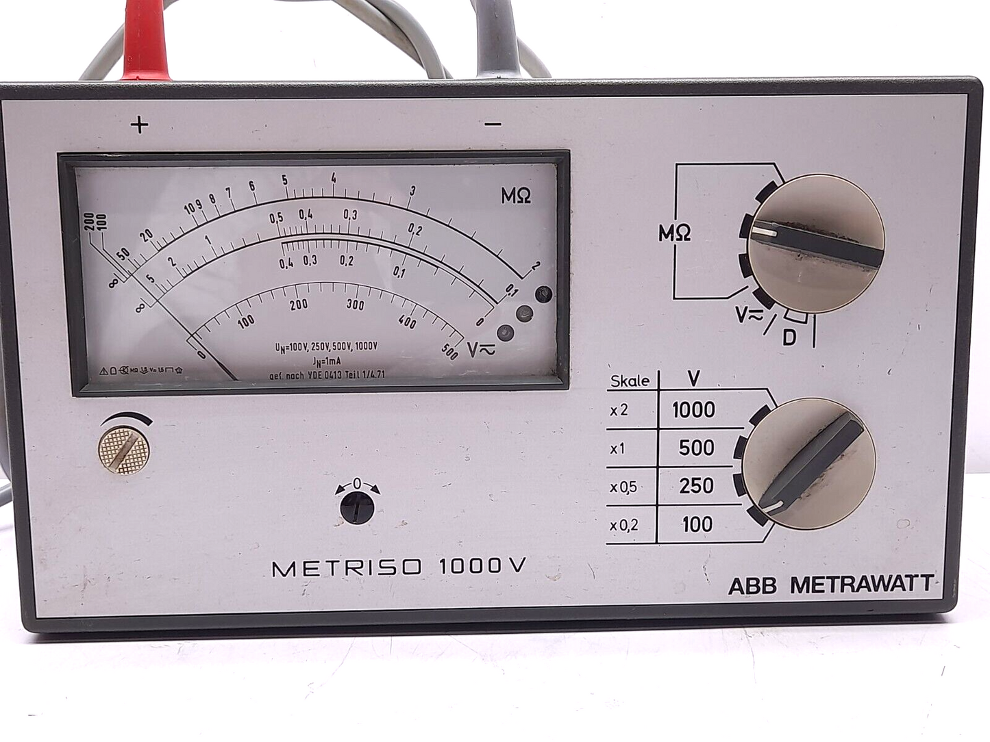 ABB Metrawatt Metriso 1000V Insulation Tester