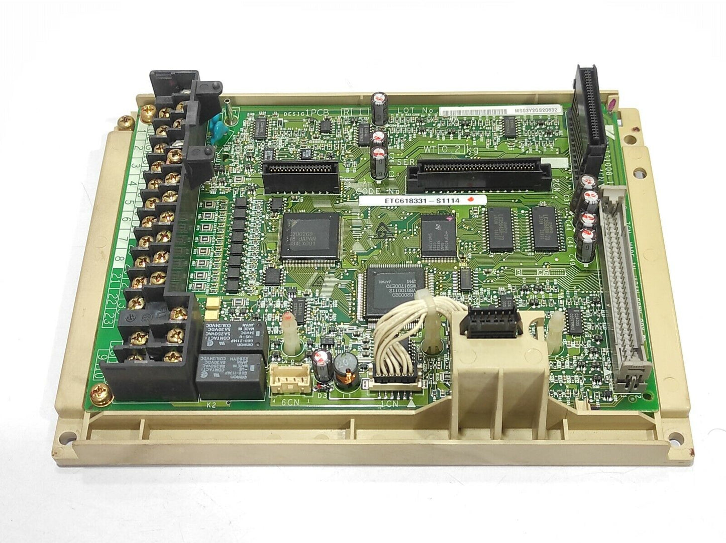 Yaskawa YPLT31008-1A PCB MS03Y2GS20832 ETC618331-S1114 GCMK-G2X