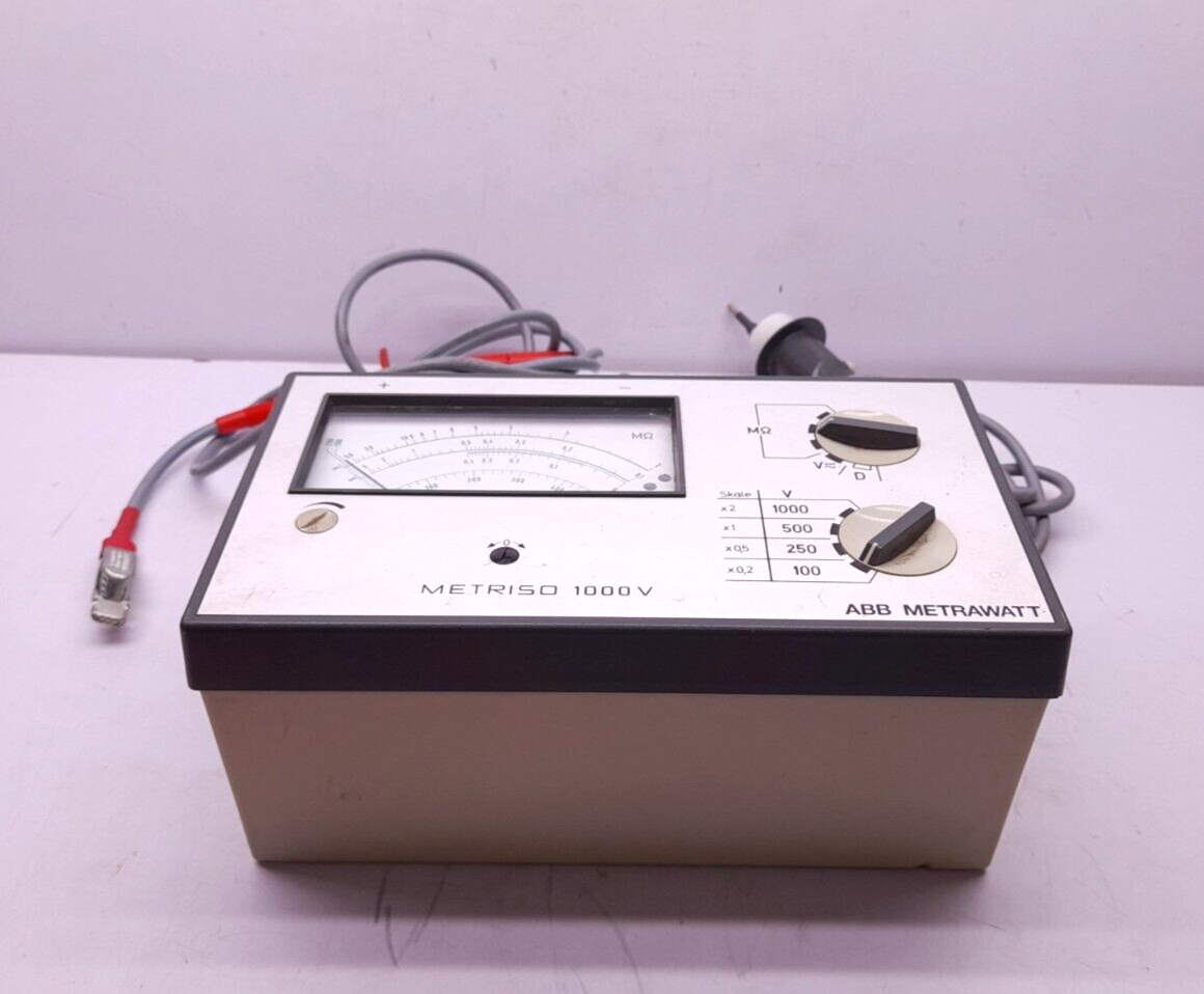 ABB Metrawatt Metriso 1000V Insulation Tester
