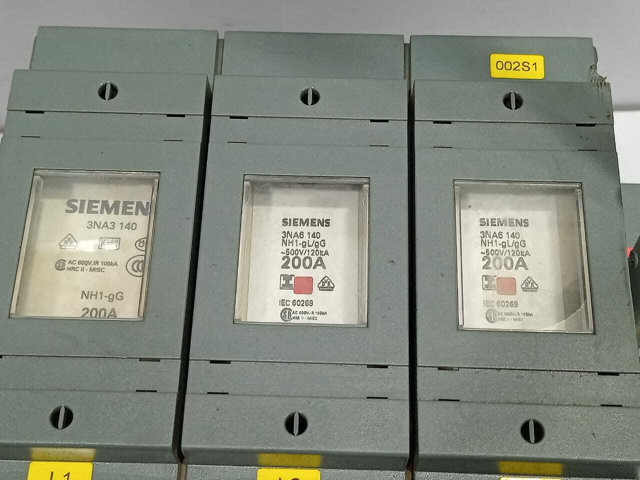 ABB OS 250D03 Fused Disconnect Switch Ith 250A 50…60Hz 690V 250A AC-23A OS250D0