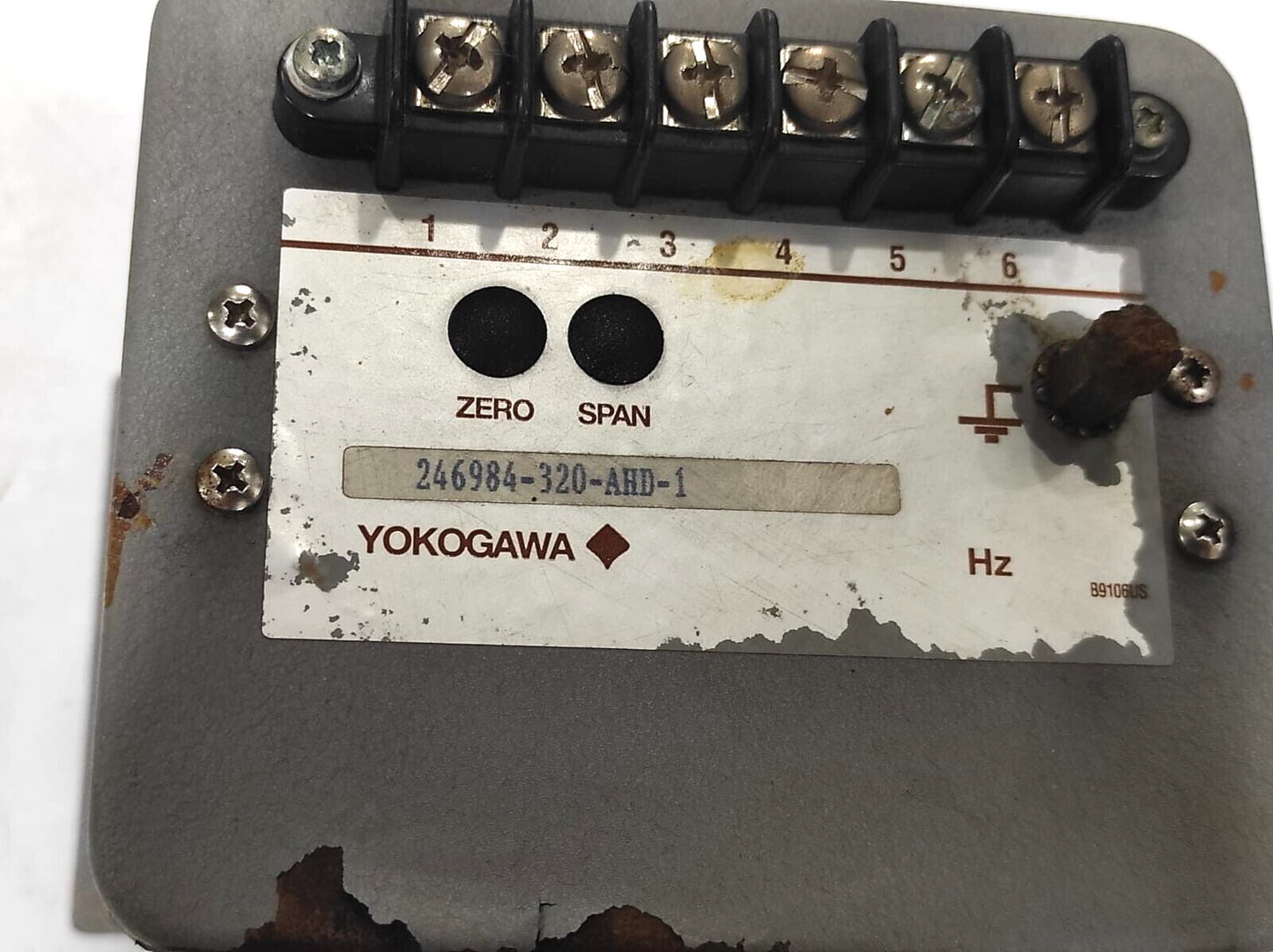 YOKOGAWA 246984-320-AHD-1 FREQUENCY TRANSDUCER 246984320AHD1