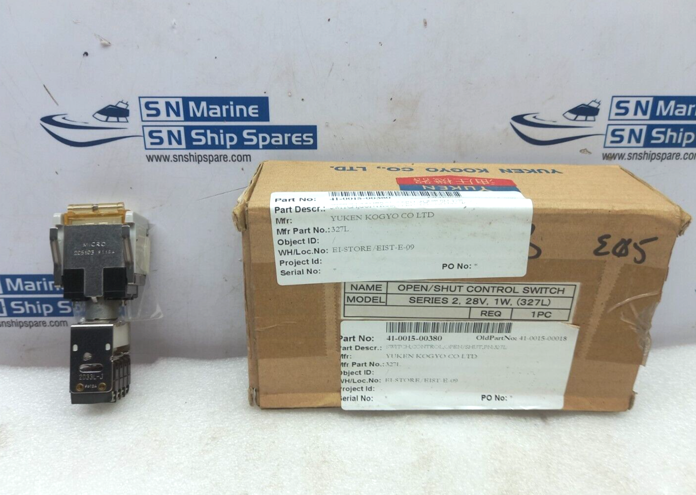 Yuken Kogyo 327L Open/Shut Control Switch Series 2 28V 1W