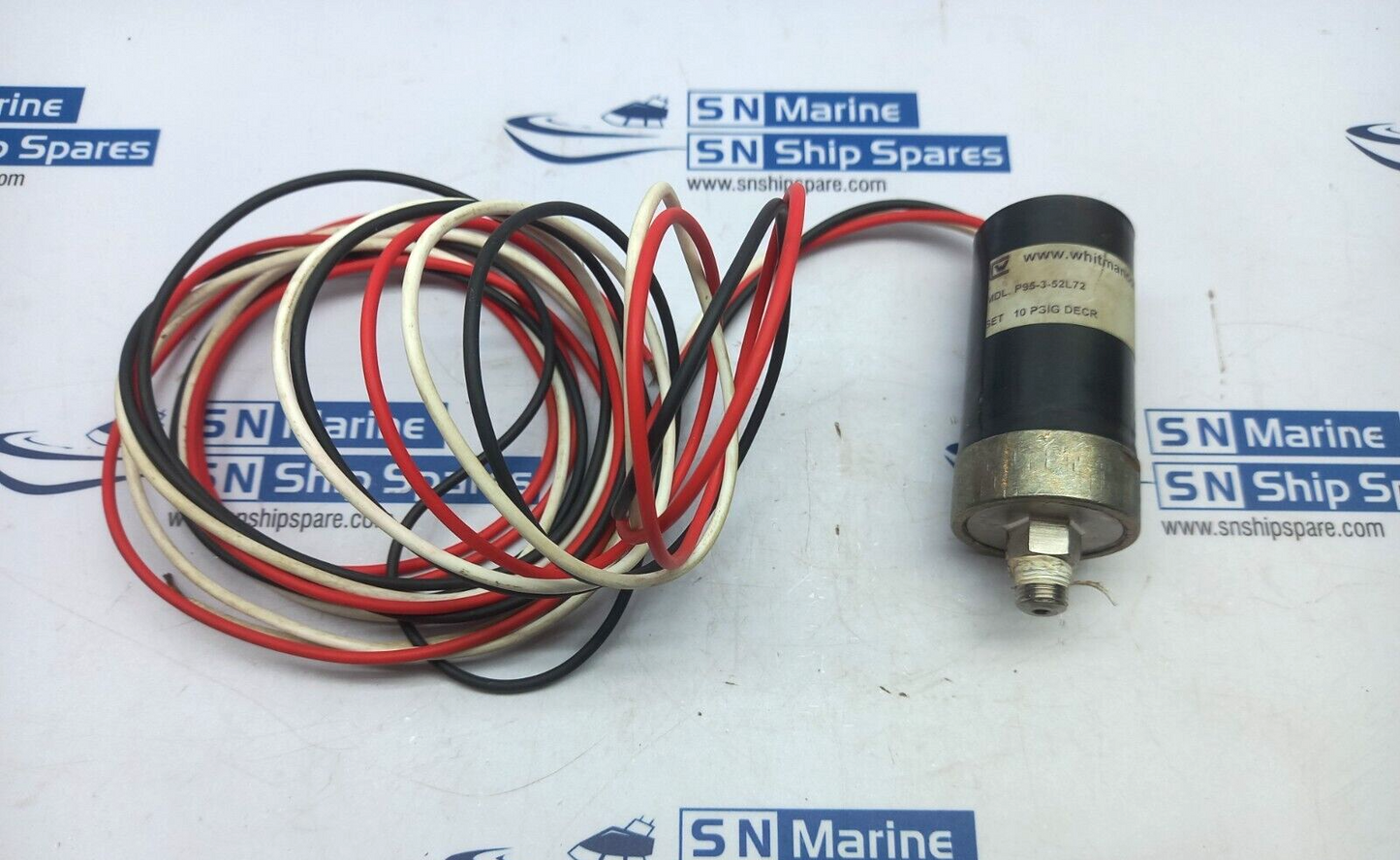 Whitman Controls P95-3-52L72 Pressure Switch Nov-National 7818900