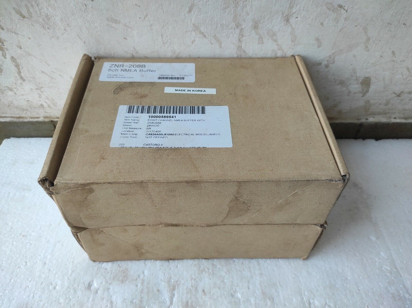 Zinnos ZNR-208 NMEA Buffer 8CH NMEA Buffer ZNR208B