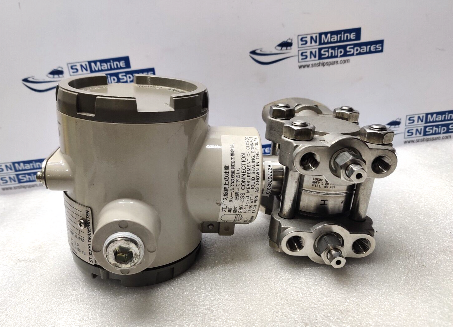 Yamatake STD920-E1H-00000-W6-D7E5 Pressure Transmitter NPT 1/2 IN