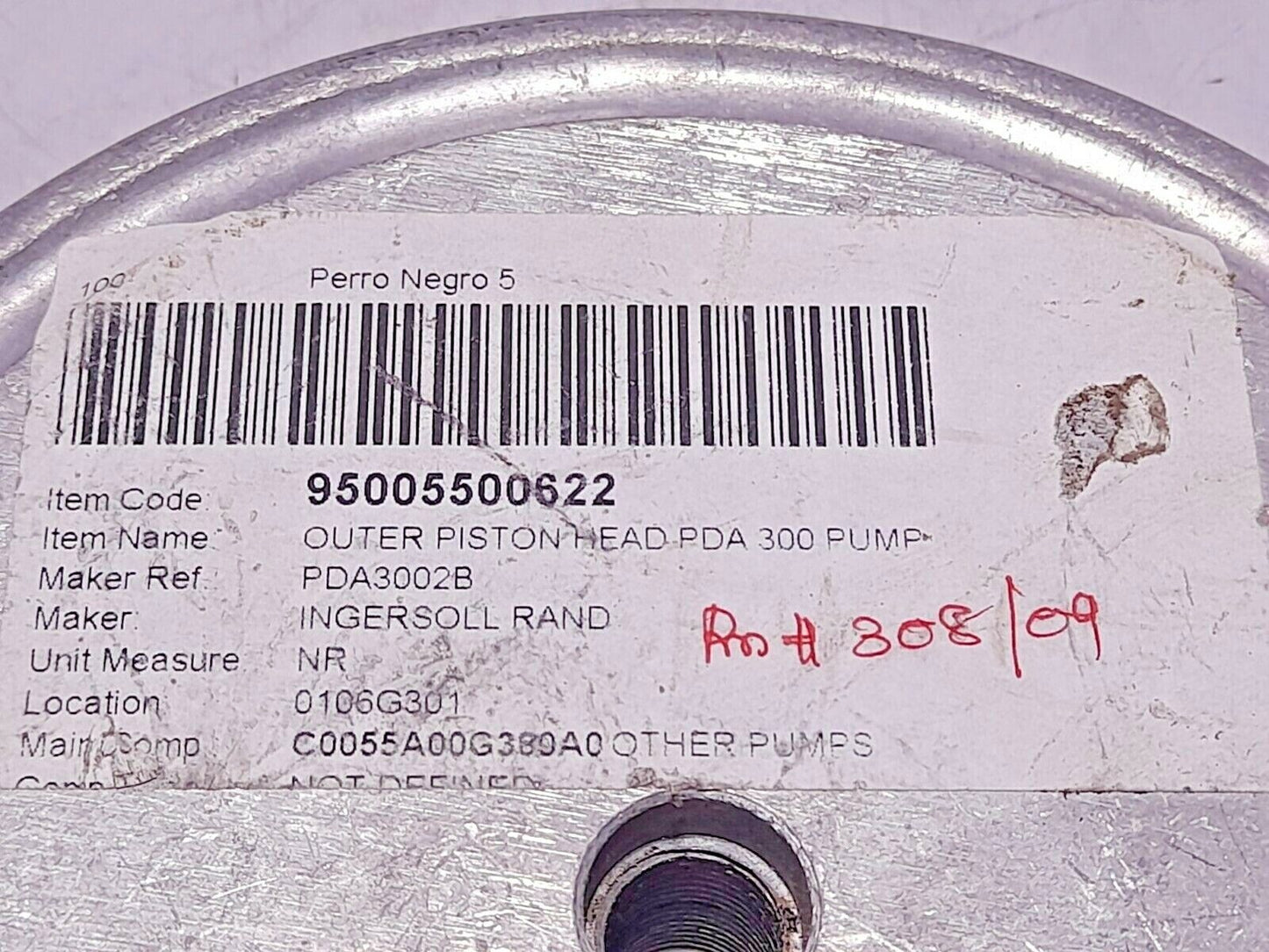 Wilden 08-4550-01 Ingersoll Rand PDA3002B Outer Piston Head PDA 300 Pump