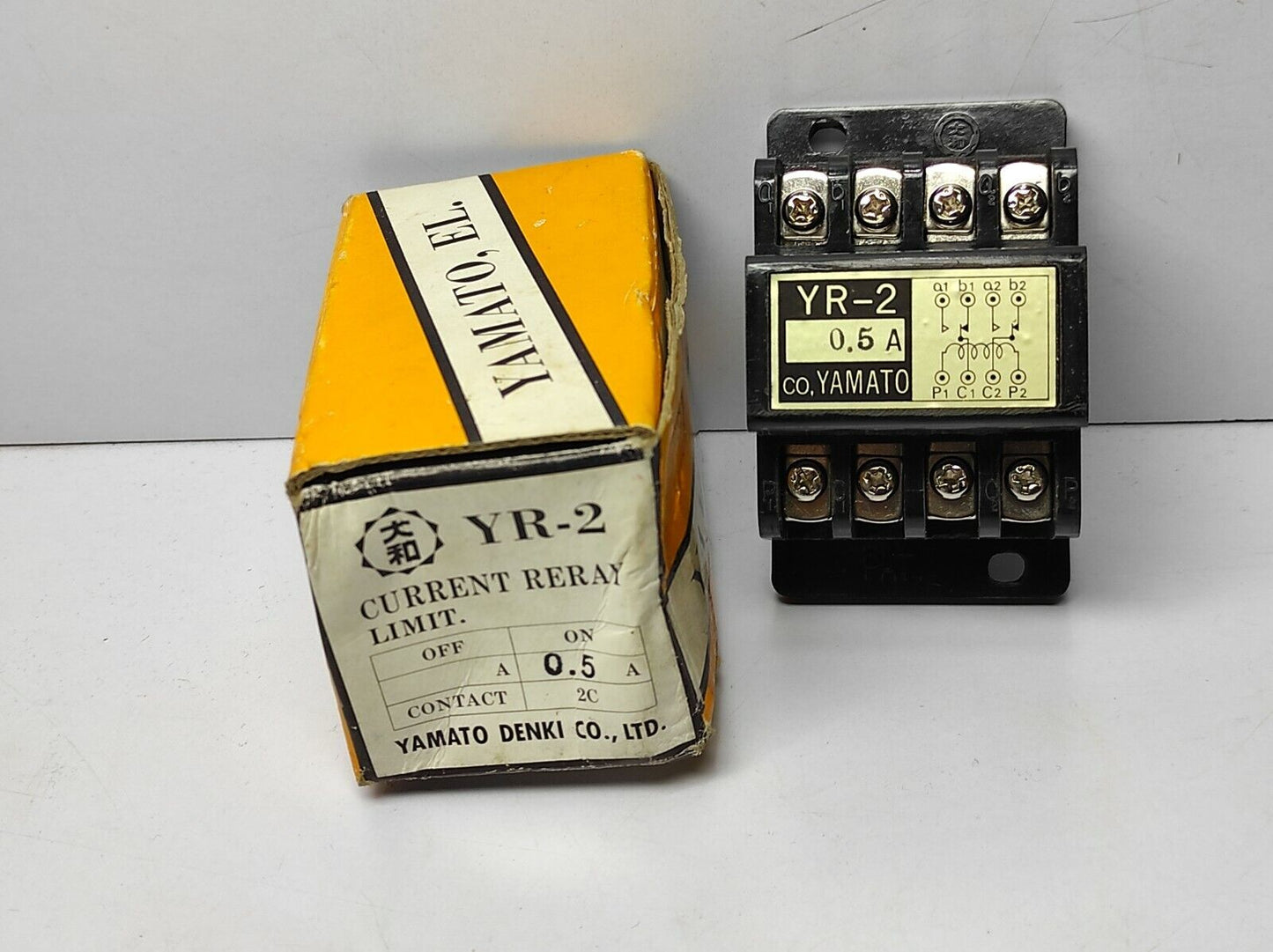 Yamato YR-2 Current Relay 0.5A / YR2