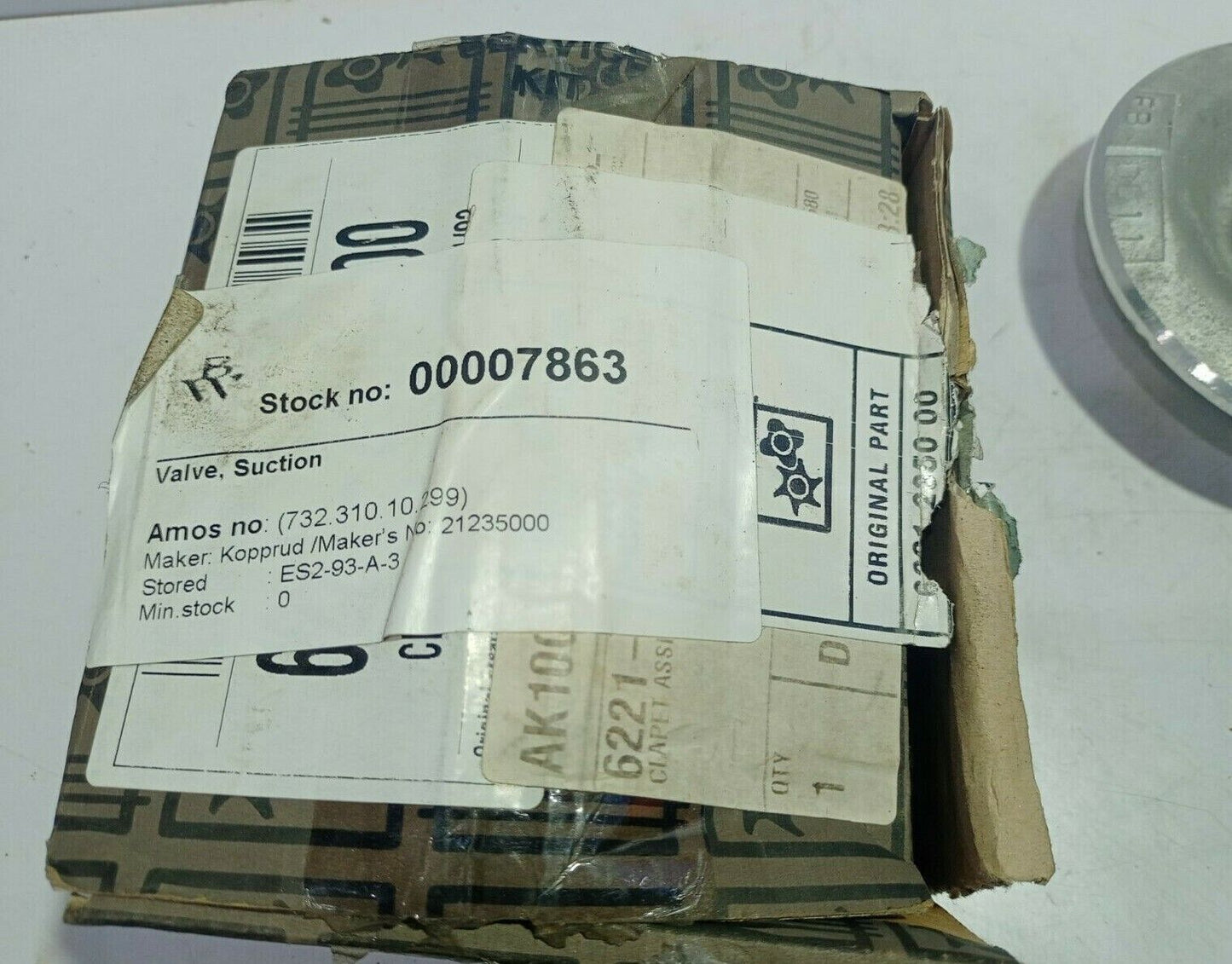 Worthington Creyssensac 6221-2350-00 Clapet Assembly Corps ASP 41/83