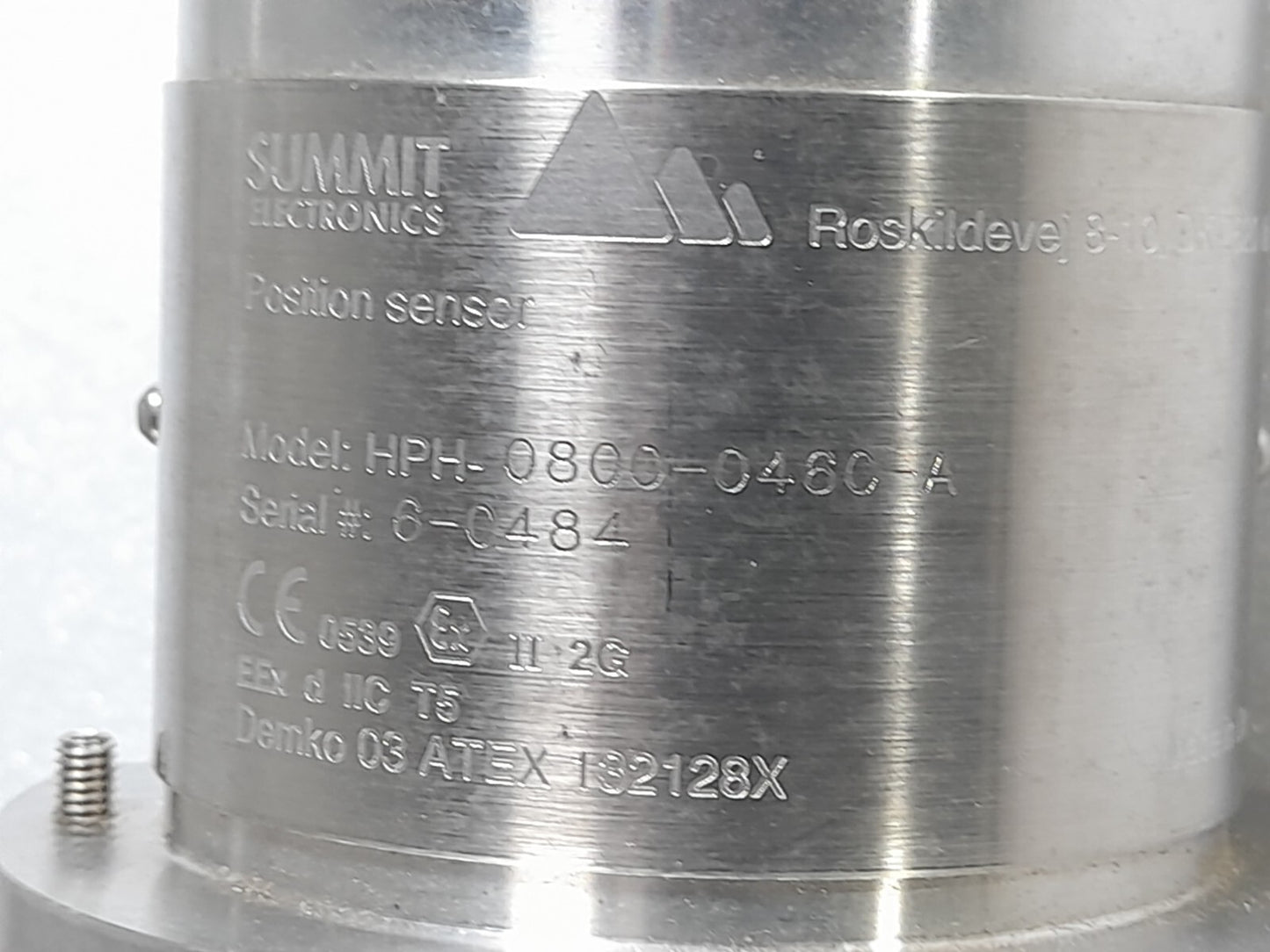 Summit HPH-0800-0460-A Position Sensor NOV 301720540-160 Linear Profibus Transmi