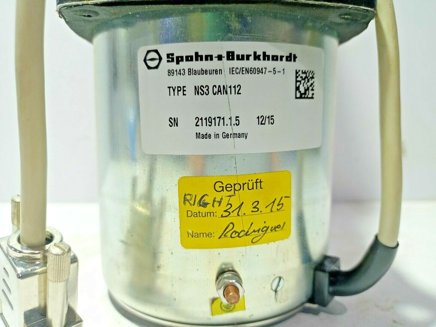 Spohn Burkhardt NS3 CAN112 Joystick NS3CAN112