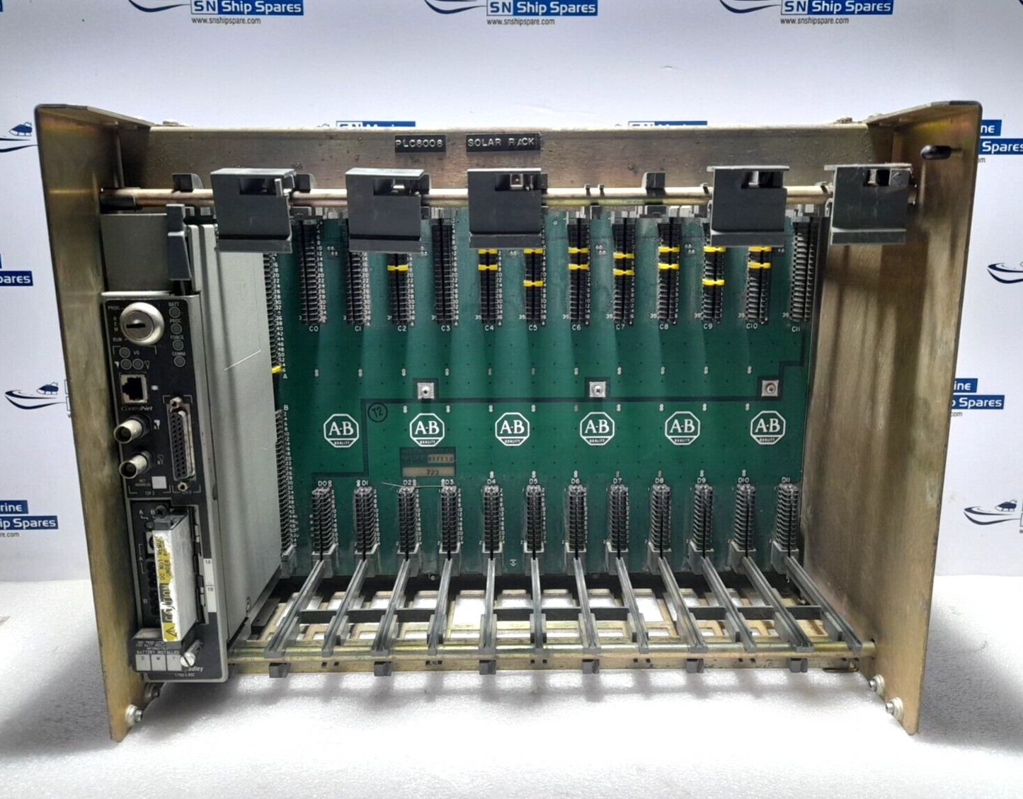 Allen Bradley 1771-A3B 12 Slot I/O Chassis With 1785-L40C PLC