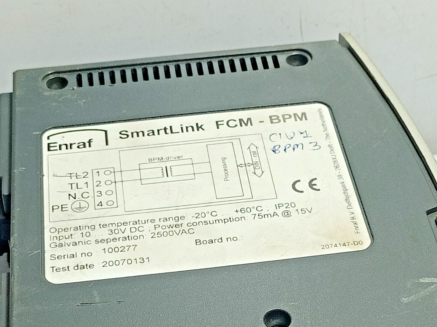 Honeywell Enraf FCM-BPM Smartlink Processor / Input: - 10…30V DC / FCMBPM