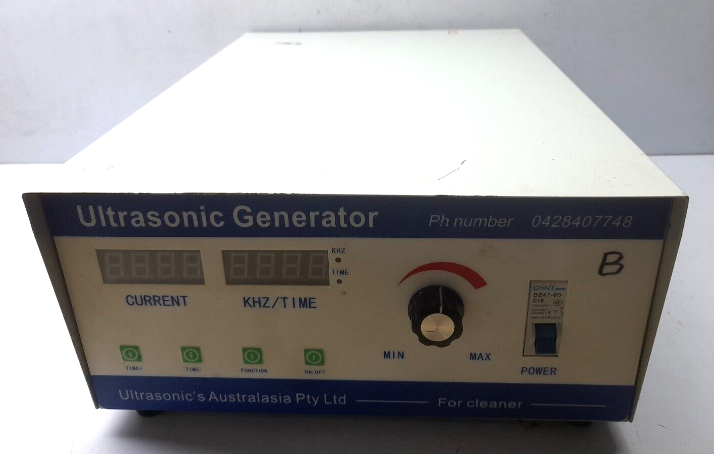 Ultrasonic’s Australasia KM-1800 Ultrasonic Generator U-4831.001 AC220V 50Hz Fre