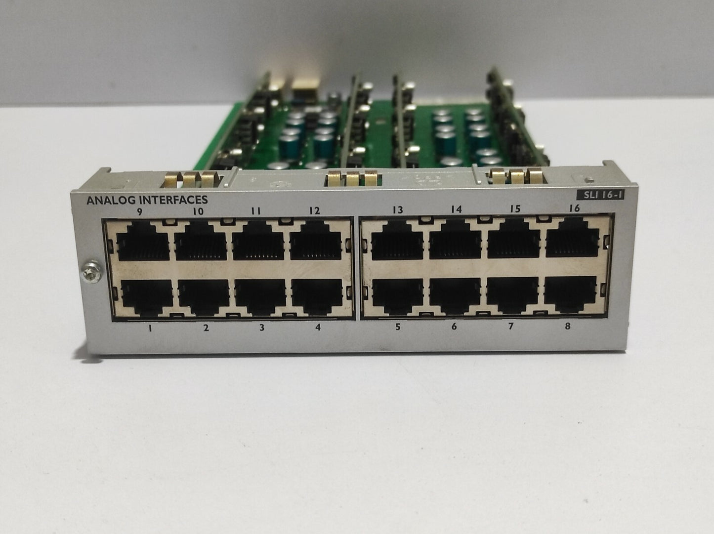 Alcatel 3EH73052ABAA040512 Analog Interfaces SLI16-1 Card 3EH73052AB