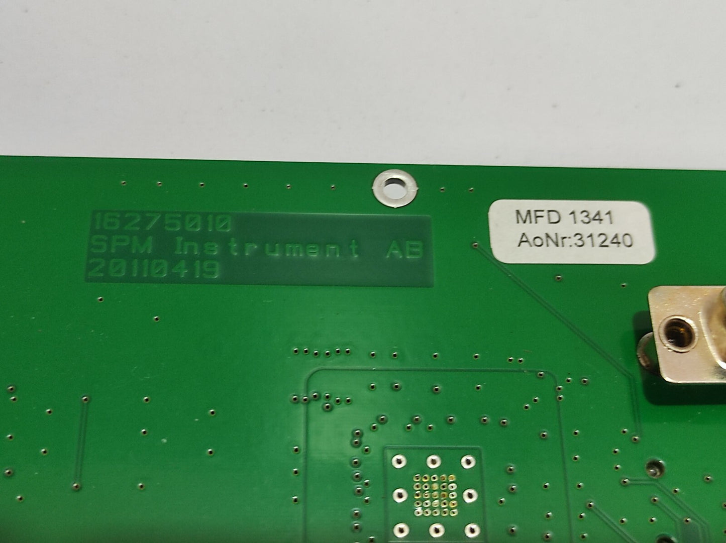 SPM INC12 PCB 00-50-C2-70-2A-98 0050C2702A98 SPM Instruments AB 20110419