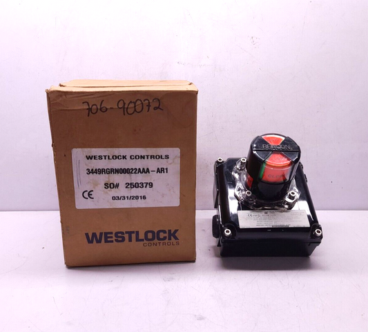 Westlock 3449RGRN00022AAA-AR1 Accutrak Valve Position Monitor