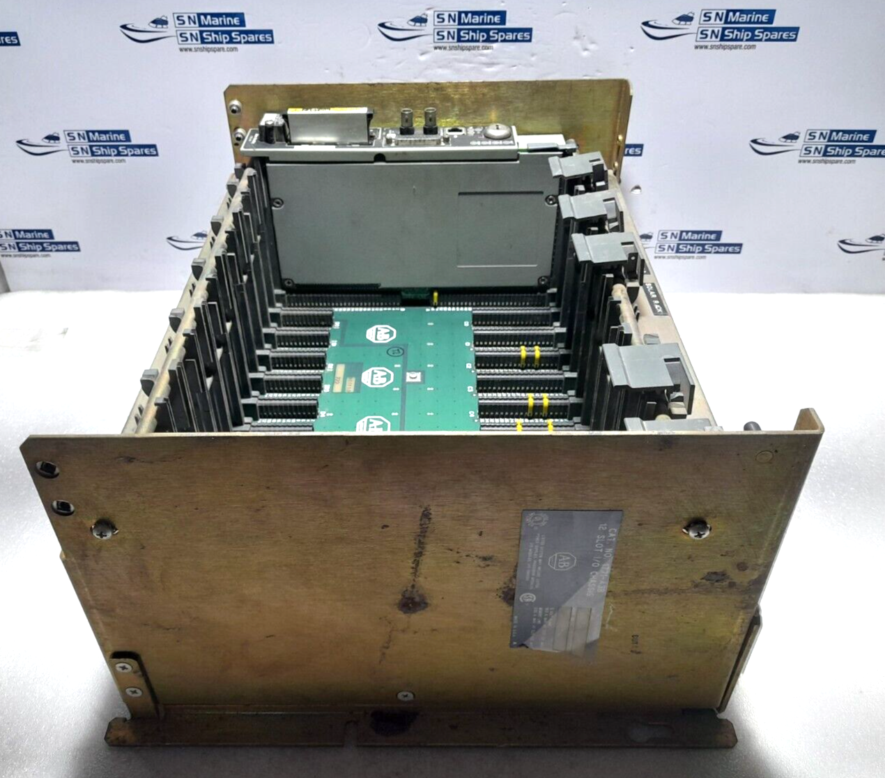 Allen Bradley 1771-A3B 12 Slot I/O Chassis With 1785-L40C PLC